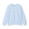 Embroidered Nope Minimalist Crew Neck Sweatshirt